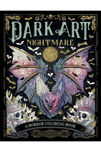 plume Coșmar cu Artă Întunecată: O Carte de Colorat Horror