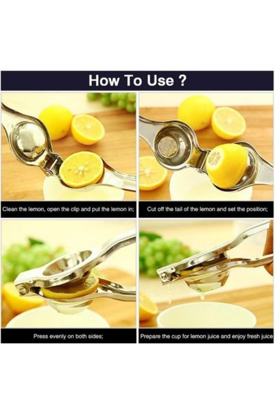 Home Stainless Steel Lemon Squeezer