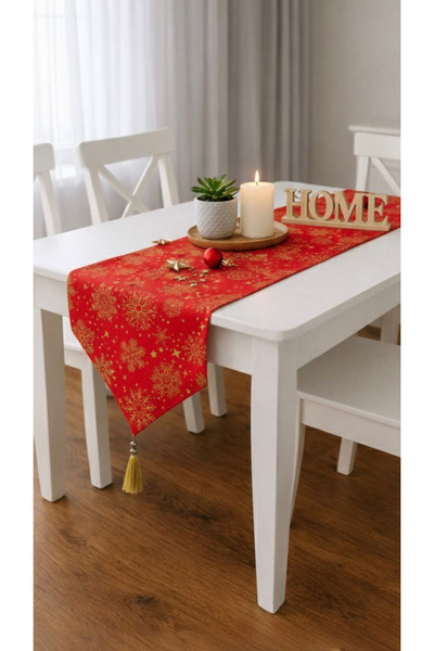 NAKKAŞİ ZARİF مفرش طاولة بتصميم عيد الميلاد