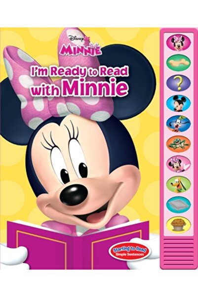 Phoenix Disney Minnie Mouse: Sunt gata să citesc cu cartea cu sunete Minnie - Play-A-Sound - Pi Kids