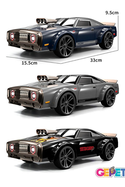 shop 1:14 Elektrikli 50 KM Hız 4WD 2.4GHz RC Uzaktan Kumandalı Drift Drag Ara...