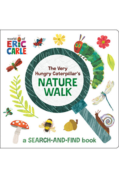 World of Eric Carle Plimbarea în natură a omidei foarte flămânde: o carte de ...