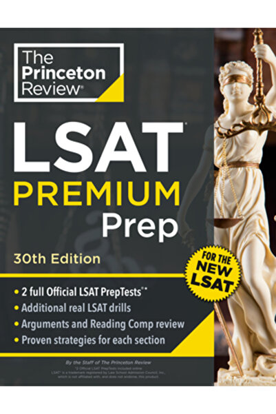 Princeton Review Pregătire Premium LSAT, Ediția a 30-a: 2 teste oficiale de p...