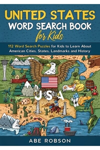 INDEPENDENT CAT Carte de căutare de cuvinte din Statele Unite pentru copii: 1...