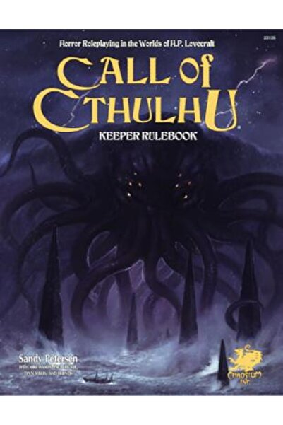Chaosium Inc Cartea de reguli a Chemării lui Cthulhu, Păstrătorul - Ediția a șaptea revizuită: Jocuri de rol horror în lumile lui H.P.