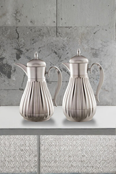 Generic 1 liter/750 ml tea and coffee thermos set