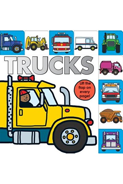 Priddy Books Clapeta de ridicare: Camioane
