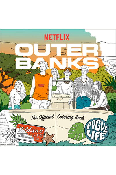 Random House Worlds Outer Banks: Cartea oficială de colorat