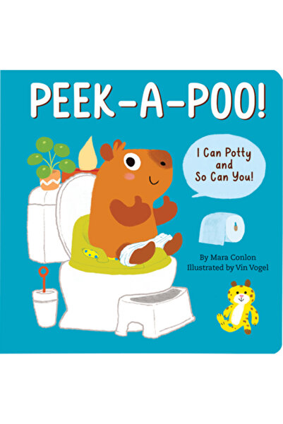 Peter Pauper Carte cartonată Peek-A-Poo!: Eu pot face olita și tu la fel!