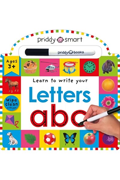 Priddy Books Literele A B C [Cu stilou de scris]