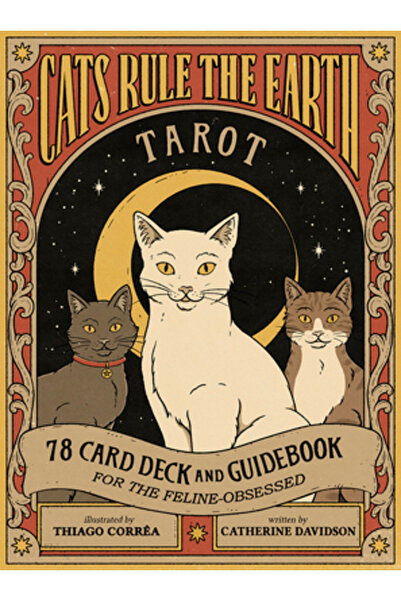 Abrams Image Pisicile conduc pământul Tarot: Pachet de 78 de cărți și ghid pe...
