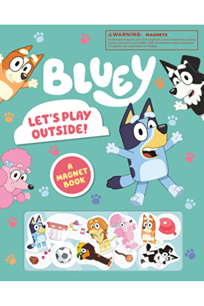 Penguin Young Readers Licenses Bluey: Let's Play Outside!: A Magnet Book