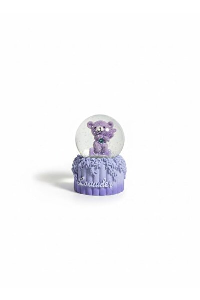 Decoration Lavender Bear Globe