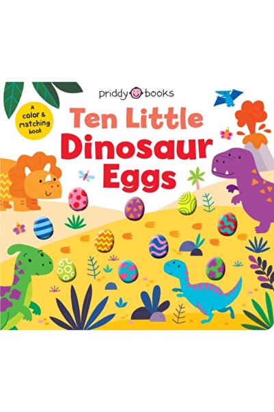 Priddy Books Mici pufoși: Zece ouă mici de dinozaur