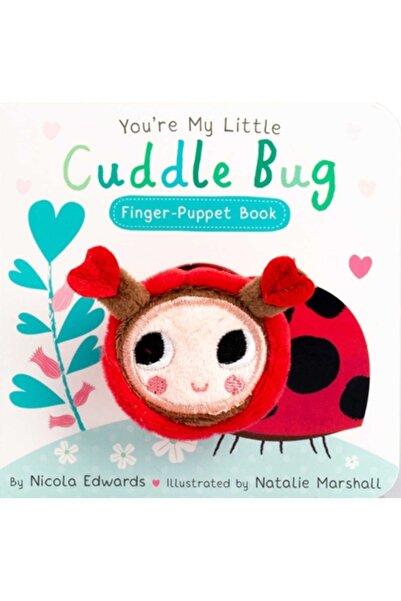 Silver Dolphin Books Cartea cu păpușă de deget „Ești mica mea insectă de îmbrățișare”