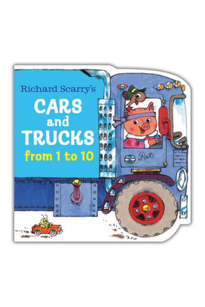 Random House Mașinile și camioanele lui Richard Scarry de la 1 la 10