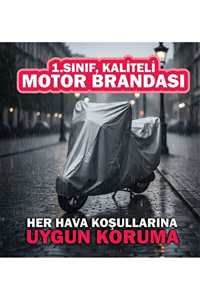 zyora Yamaha Xmax 250 Iron Max Abs Çantalı Motosiklet Motor Koruma Brandası T...