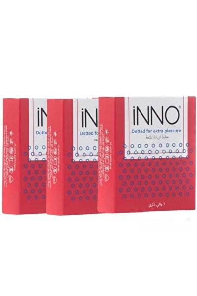 Innoio Euno Dotted Condom (Three Pieces)