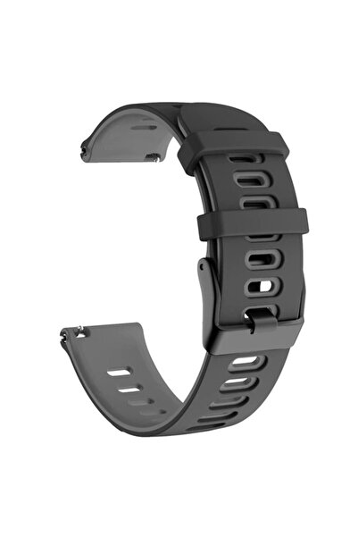 VD VERY DREAM Silicone strap compatible with Huawei Watch GT 5 46 mm, QR Telescopes, 22 mm, Sable Black