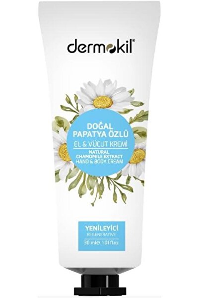 Dermokil Papatya Özlü El ve Vücut Kremi 30 ml