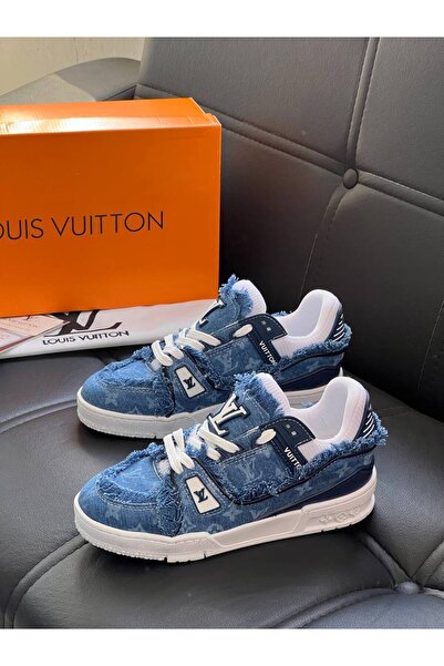 URBANOVA Adidași din denim albastru – model premium, design modern