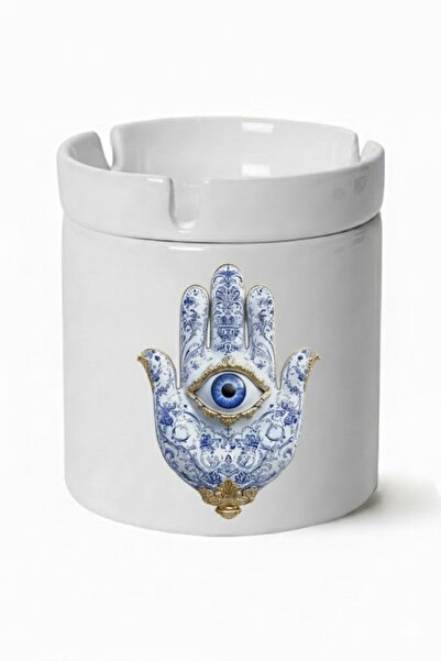 sartre art وعاء رماد فاتمة أنا من سلسلة بلو بلانك، مصمم يدويًا، بدون رائحة، ط...