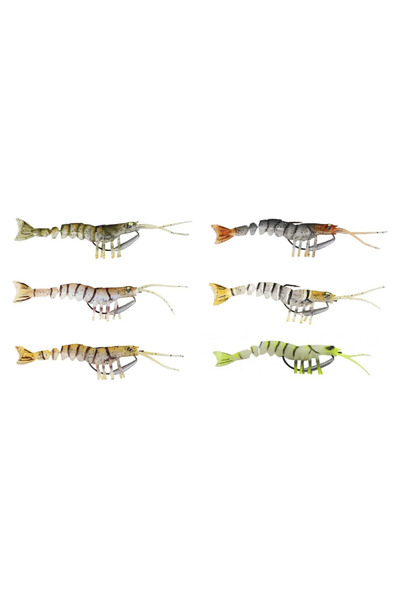 Savage Gear TPE Manic Shrimp 6.5 cm 4 gr Suni Yem Natural