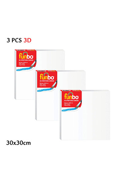 Funbo Funbo 3D Canvas Painting – Size 30 x 30 cm