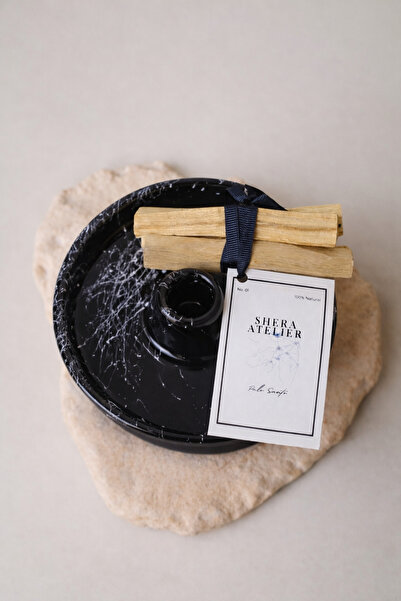 SHERA ATELİER İSTANBUL SERAMİK TÜTSÜLÜK & PALO SANTO SETİ