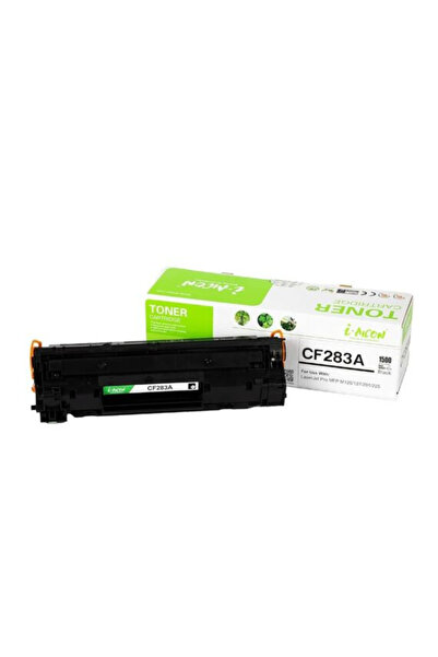 I-AICON Compatible Black Laser Toner Cartridge CF283A 83A for HP LaserJet Canon Printers 1500 Page Yield
