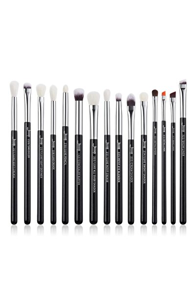 Jessup Eye Makeup Brushes Set Professional 15pcs Eyeshadow Blending Concealer...