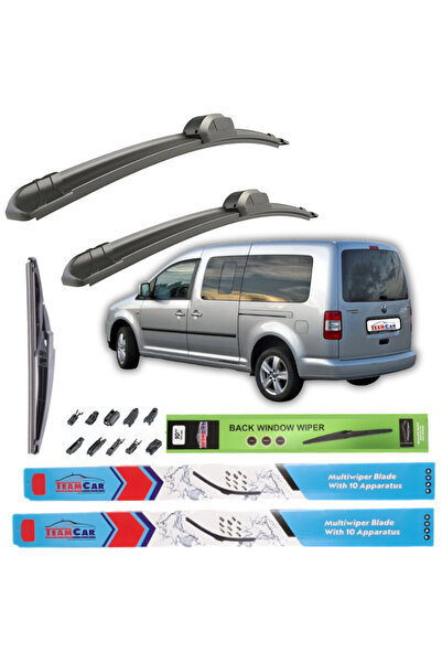 TEAMCAR Ștergătoare de parbriz Volkswagen Caddy Maxi III Life (2007-2010) Set...