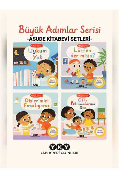 Yapı Kredi Yayınları Büyük Adımlar-Uykum Yok-Dişlerimizi Fırçalıyoruz-Lütfen ...