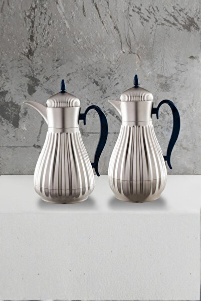 Generic 1 liter/750 ml tea and coffee thermos set