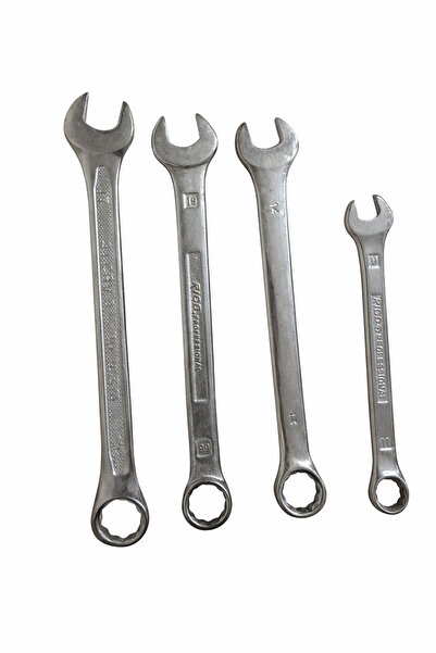 GenelTedarik ANAHTAR AÇIK AĞIZ 17,16,14,11 MM 4 ADET ( TAKIM )
