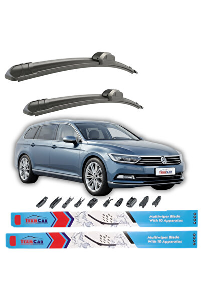 TEAMCAR Stergatoare Volkswagen Passat B8 Variant 2014–2023 TeamCar® – Set fata