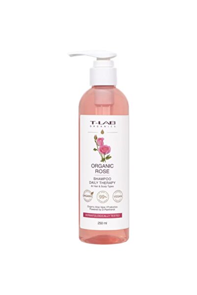 T-LAB Organics T-Lab with rose extract for all hair and scalp types 250ml