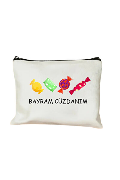 Elbasan Tekstil My Holiday Wallet Candies Canvas Wallet 15 X 21 cm