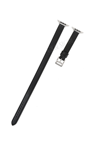 Quse Double Tour Slim Leather Band Compatible with Watch 46Mm/45Mm/44Mm & Ser...