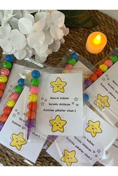 hemdemhediyelik Kur'an Kursu Hediyesi, Kur'an Okuyorum Hatırası Kalem ve Çiko...