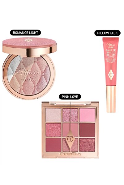 CHARLOTTE بكج شارولوت شادو9 لون+بلاشر سايل+اضاءه