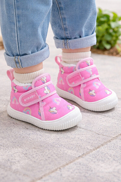 Superbaby Winter boots for children, unicorn print