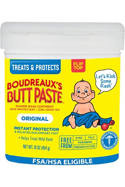 Boudreaux's Butt Paste مرهم طفح الحفاضات - الأصلي | 473 مل