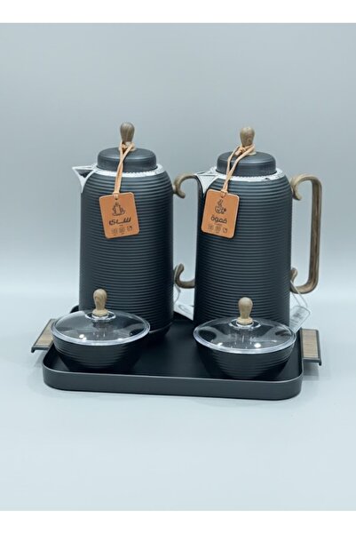 Generic Luxury hospitality thermos set and more – 5 elegant pieces for a regal look, 1/1 liter size