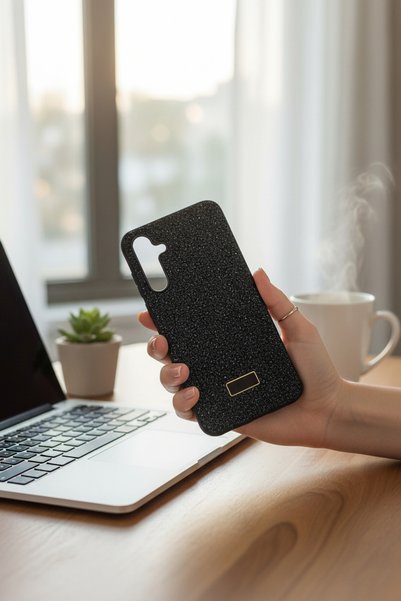 batuteknoloji Galaxy A25 Kırçıllı Taşlı Venüe BTU Silikon Kapak