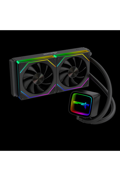 SPEARPC EVERST 240T Normal Tube 240MM Cooller Black