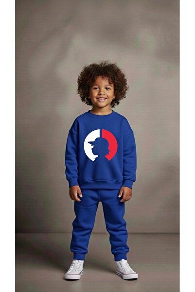 playwear Φούτερ ομάδας με στάμπα HAT V για κορίτσια και αγόρια, με λαιμόκοψη ...