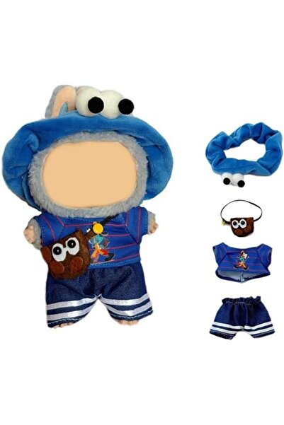 Generic Blue Outfit for 15cm/17cm Dolls