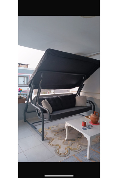 bahcesalincagidunyasi 3 Kişilik Salıncak