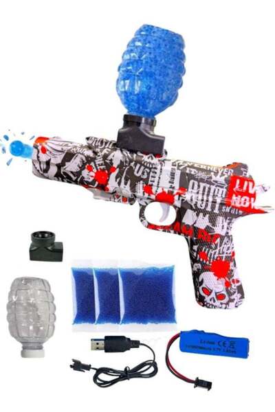 S Z F Store Toy Box Electric Gun With Water Ball Outdoor Game